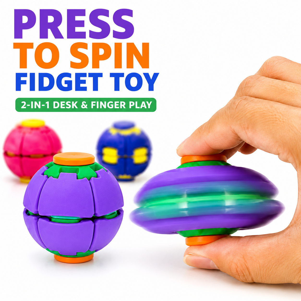 Fidget Spinner Bearing - Hot Press to Spin Fidget Ball