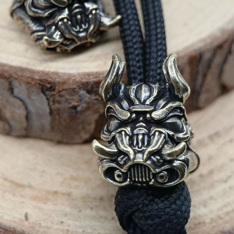 Mecha Dog Head Brass Knife Bea - Edc Carry Knife recension och pris