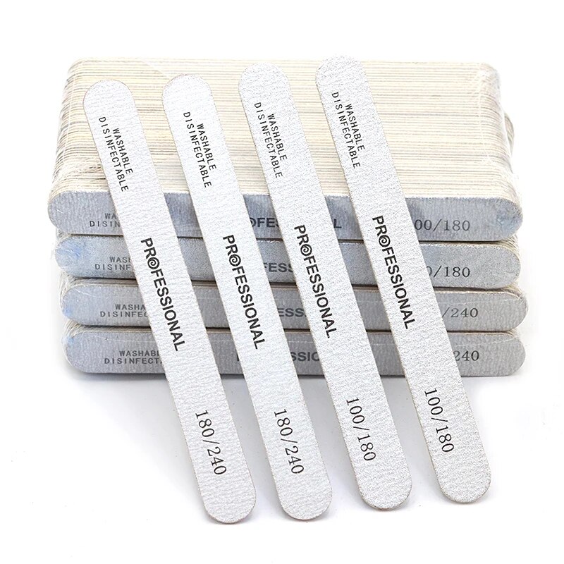 100Pcs Wooden Nail File Profes - Nail File Titanium recension och pris