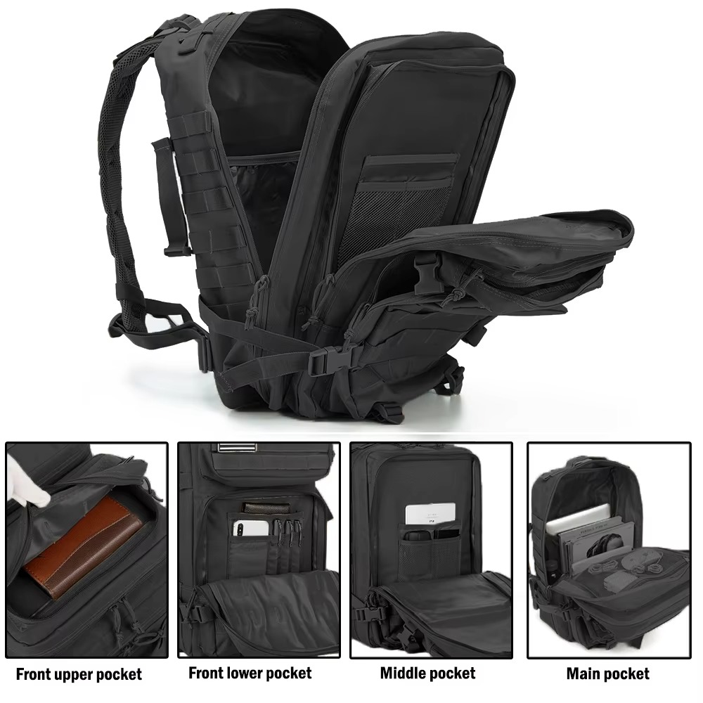 30L/50L Man Tactical Backpacks - Edc Everyday Carry recension och pris