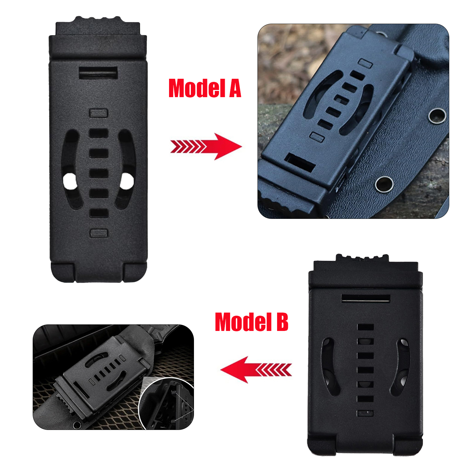 Tactical Knife Clip Holster -  - Edc Carry Holster recension och pris