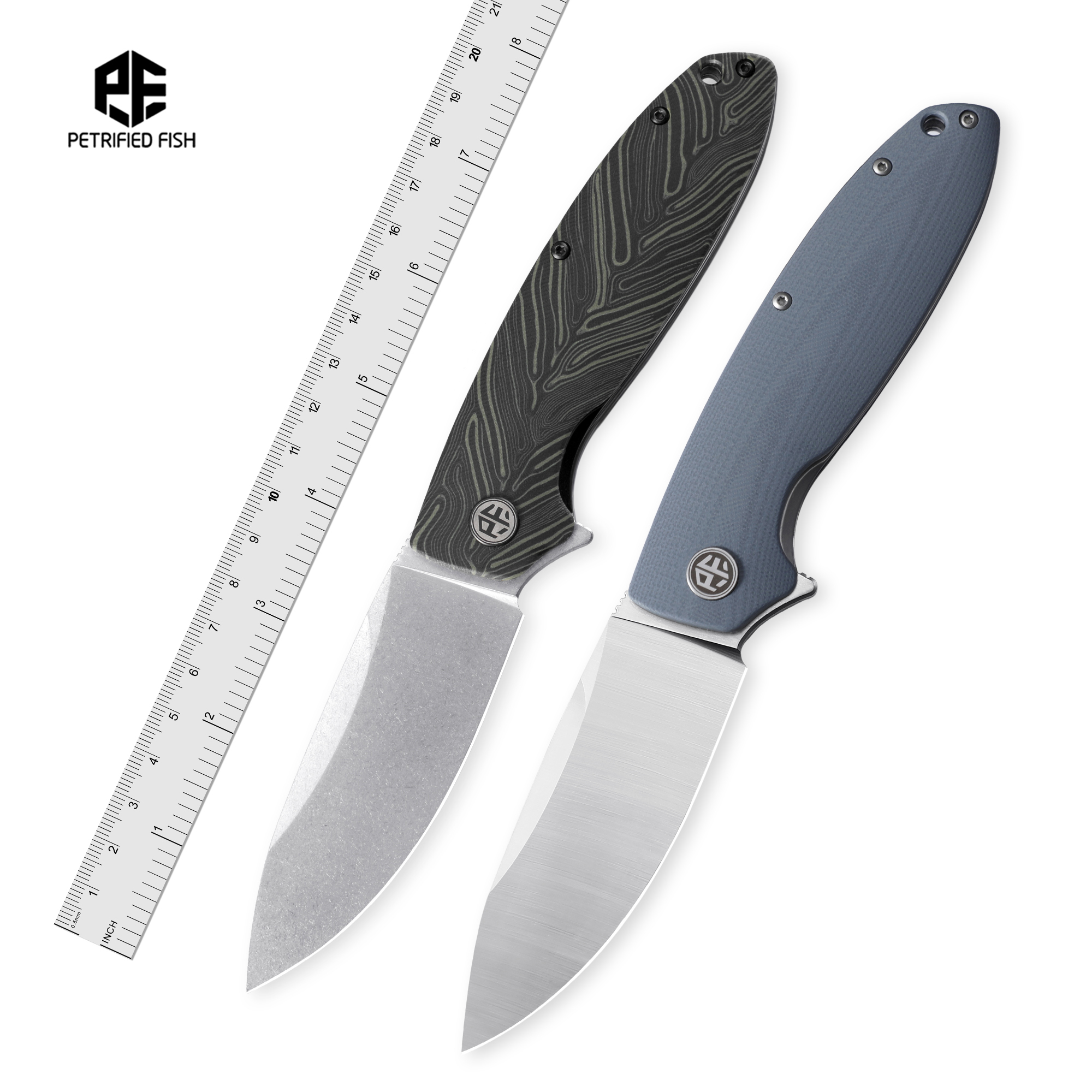Petrified Fish PFB01 Folding K - Pocket Knife Ceramic recension och pris