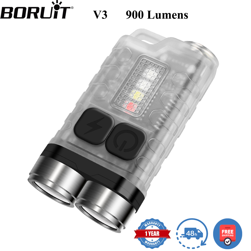 BORUiT V3 LED Keychain Portabl - Keychain Flashlight recension och pris
