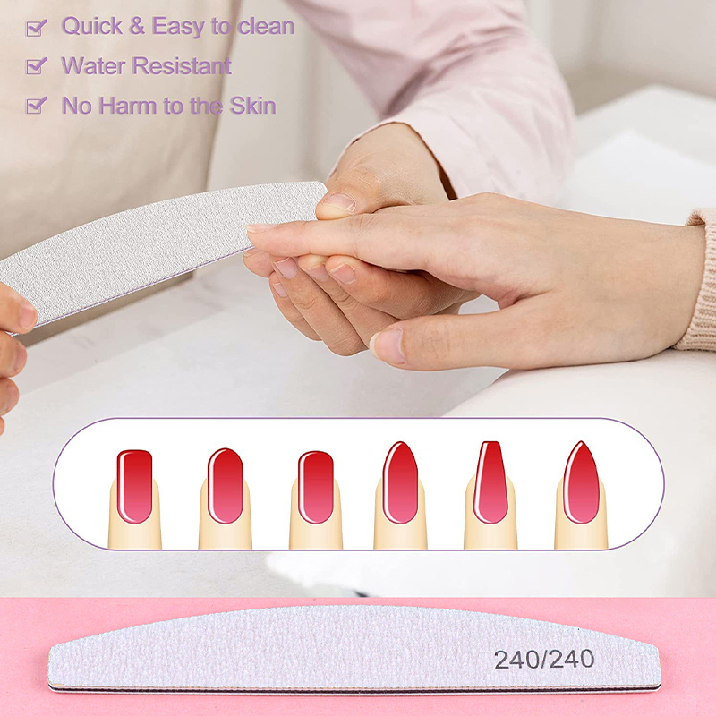 5/10Pcs Professional Nail File - Nail File Titanium recension och pris