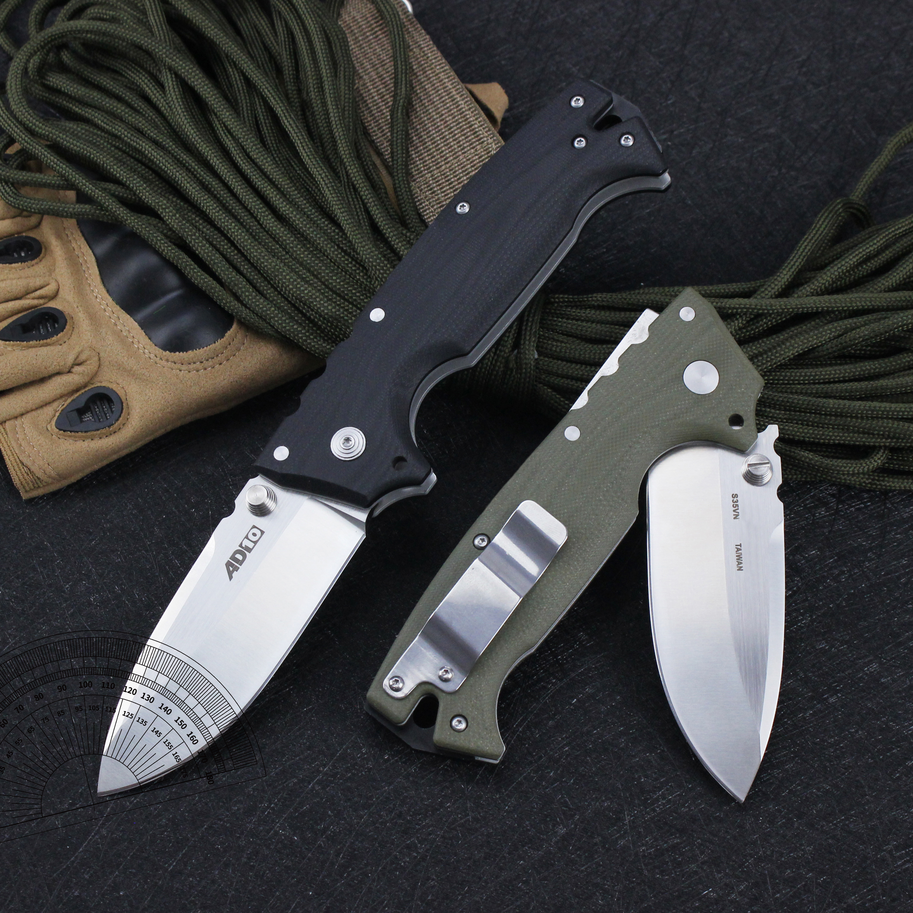 Cold AD10 Knife Folding Pocket - Pocket Knife Ceramic recension och pris