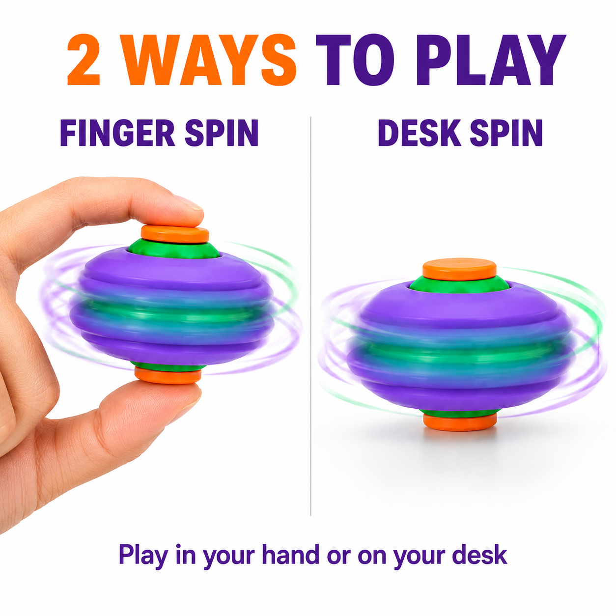 Hot Press to Spin Fidget Ball  - Fidget Spinner Bearing recension och pris