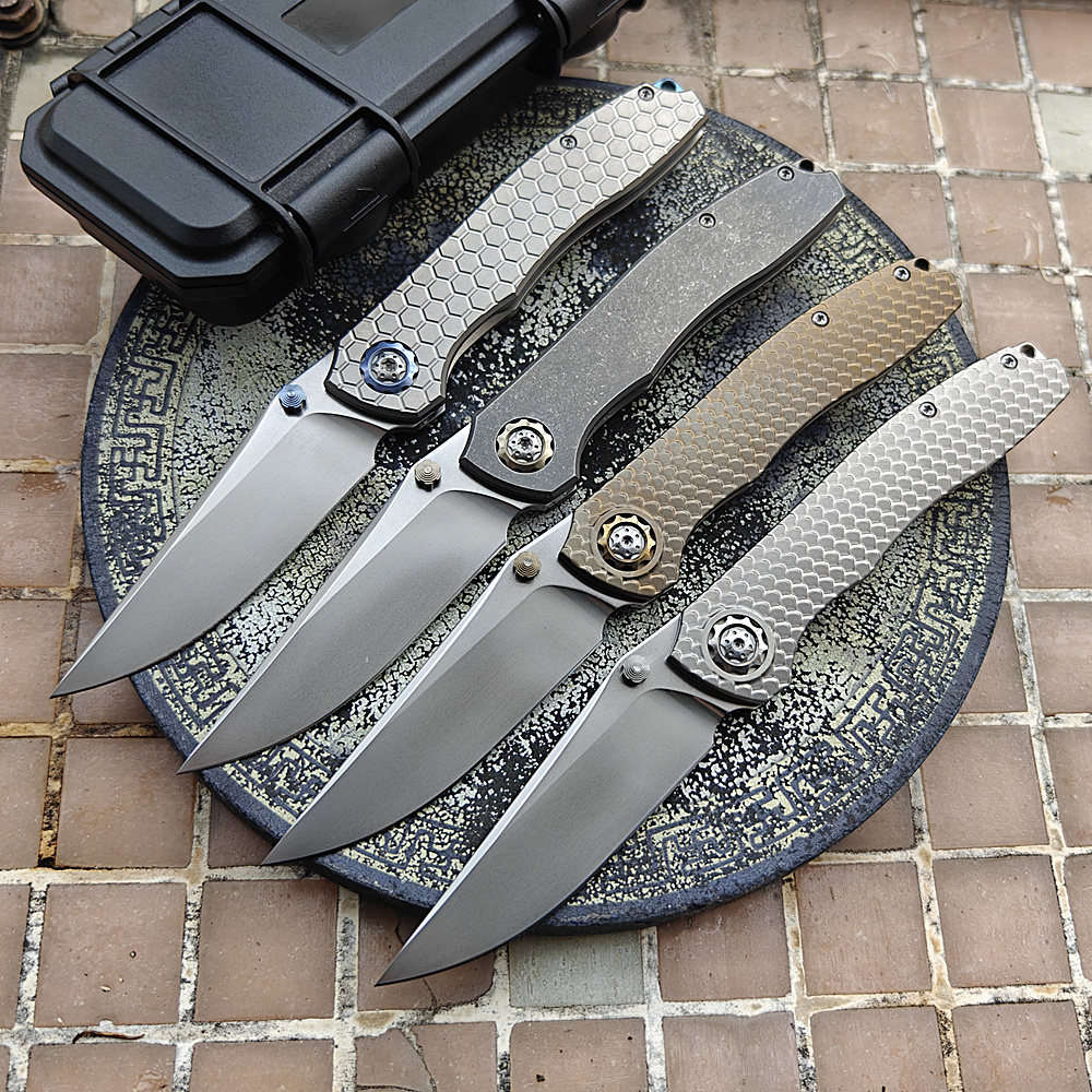 JUFULE 2025 DUK Titanium Handl - Pocket Knife Ceramic recension och pris