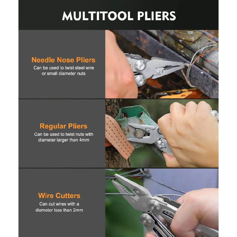 For Camping Fishing Daily Carr - Edc Carry Pliers recension och pris