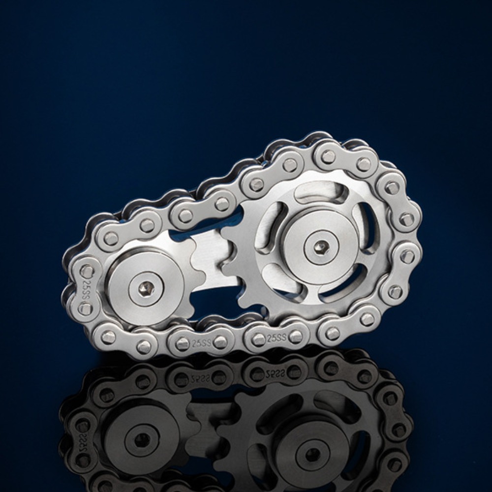 Metal Hand Spinner Chain Gear  - Fidget Spinner Bearing recension och pris