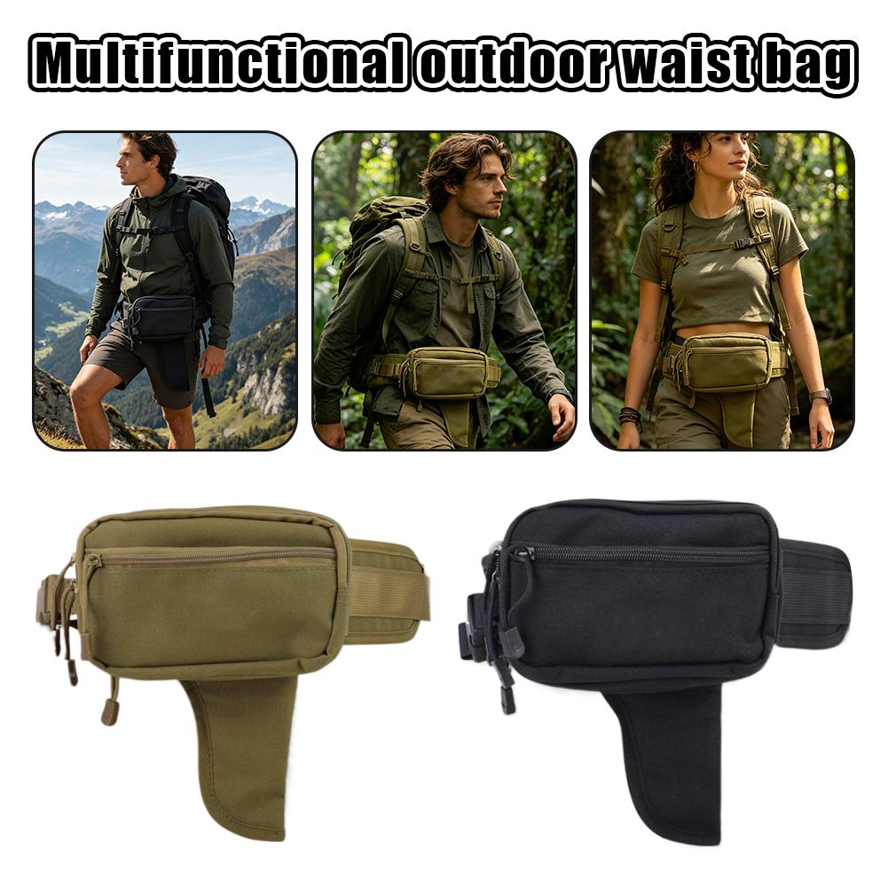 Tactical Waist Pack with Conce - Edc Concealed Carry Fanny Pack recension och pris
