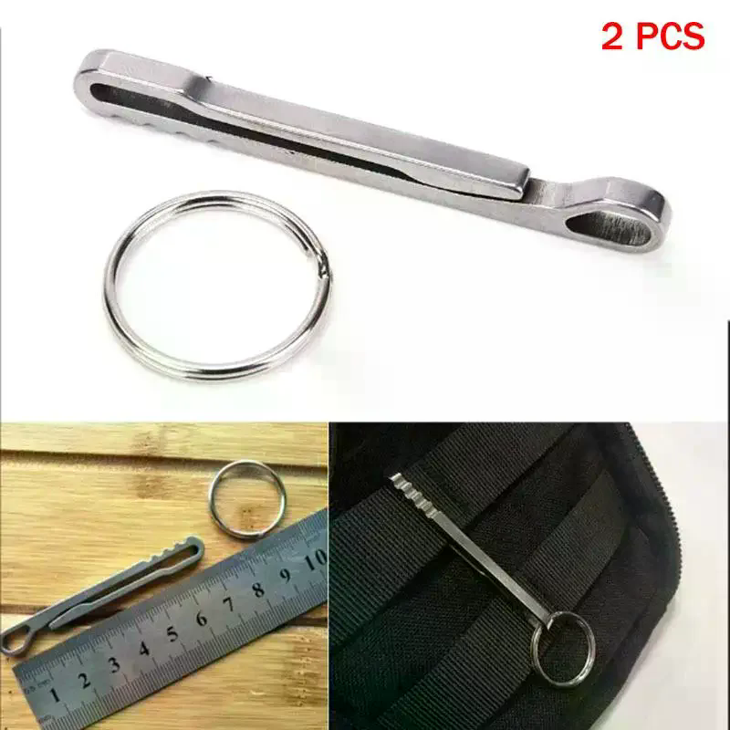 2PCS EDC Tool Wallet Stainless - Edc Carry All recension och pris