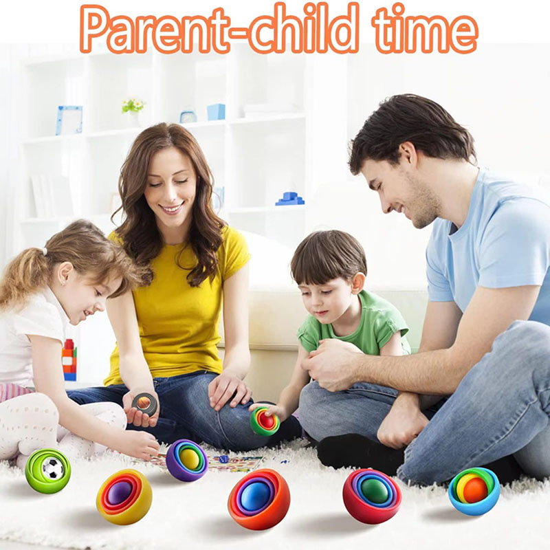 3D Rotation Ball Fidget Gyro S - Fidget Spinner Bearing recension och pris