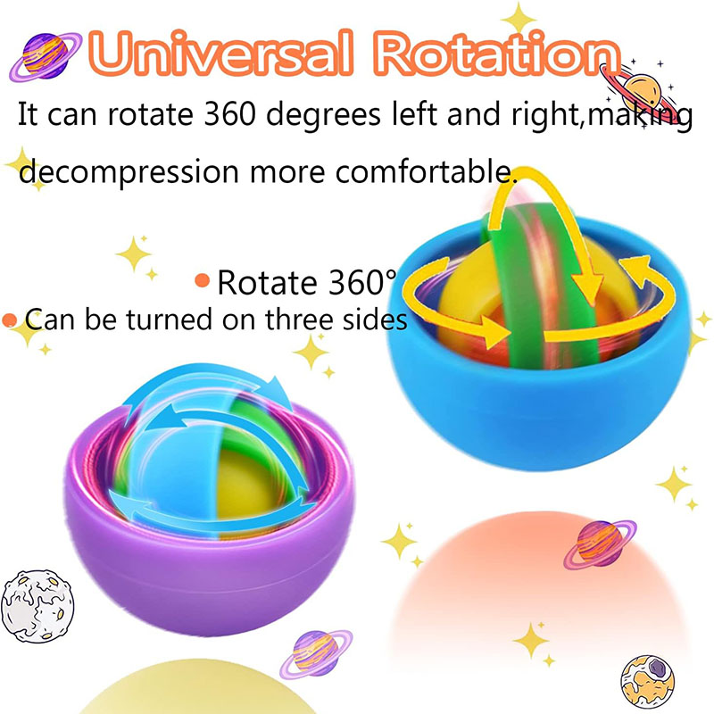3D Rotation Ball Fidget Gyro S - Fidget Spinner Bearing recension och pris