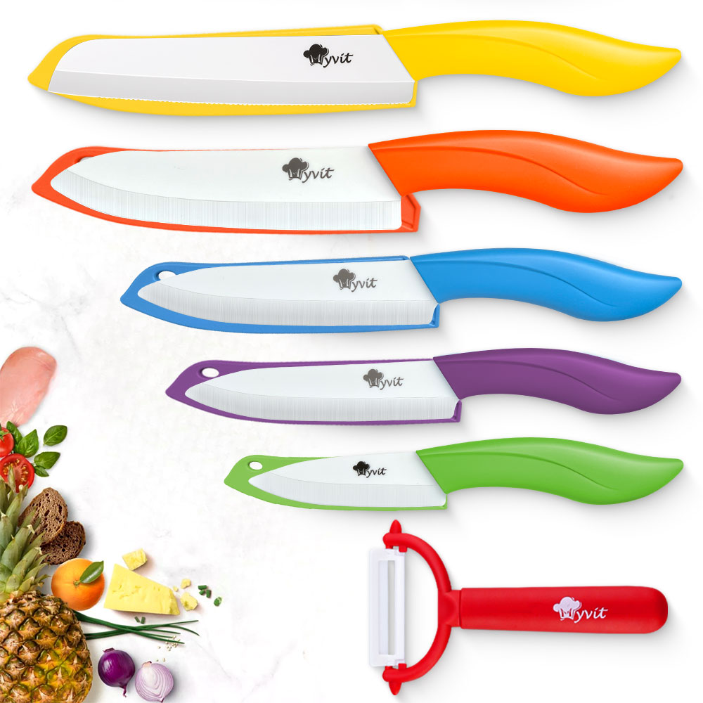 Ceramic Knives Set Kitchen Kni - Pocket Knife Ceramic recension och pris