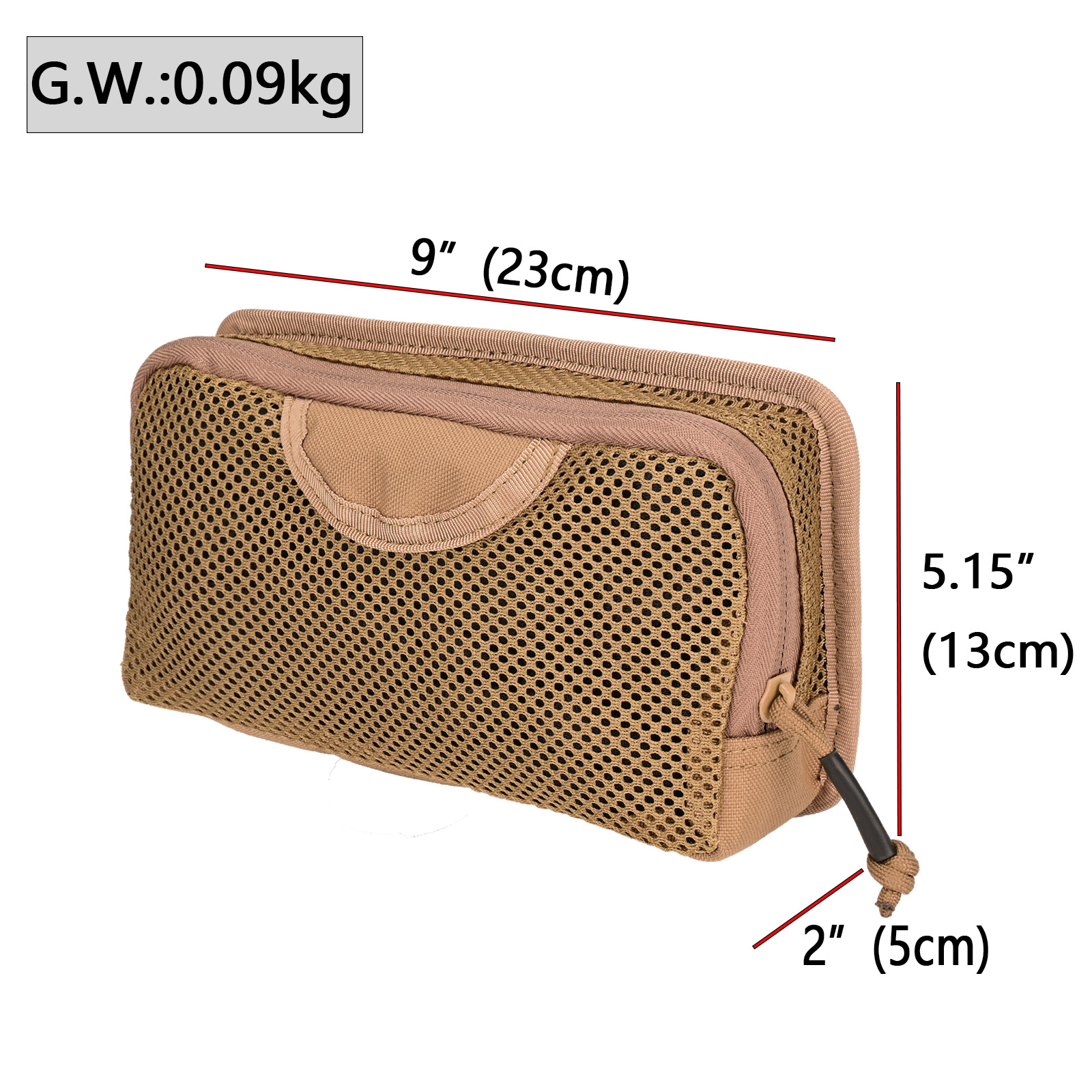Tactical Internal Mesh Pocket  - Edc Carry Kit recension och pris