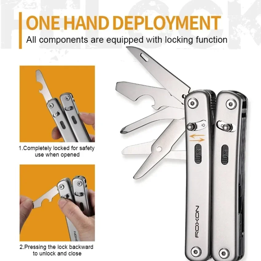 Roxon S804 Flex Multi Tool Ope - Edc Carry Pliers recension och pris