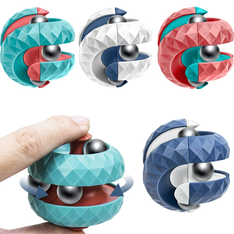 Decompression Orbit Ball Cube  - Fidget Spinner Bearing recension och pris