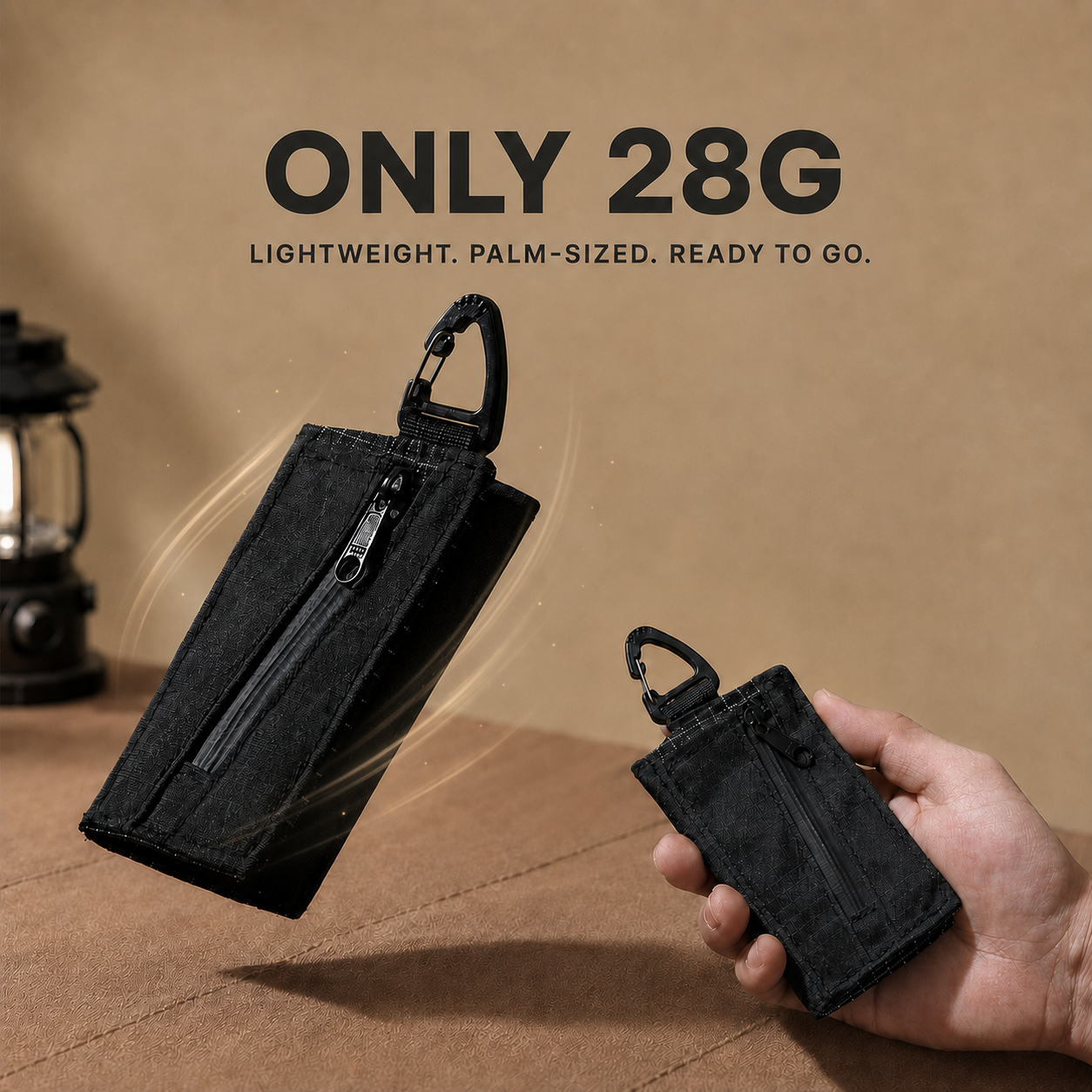 Lightweight Trifold Wallet wit - Edc Concealed Carry recension och pris