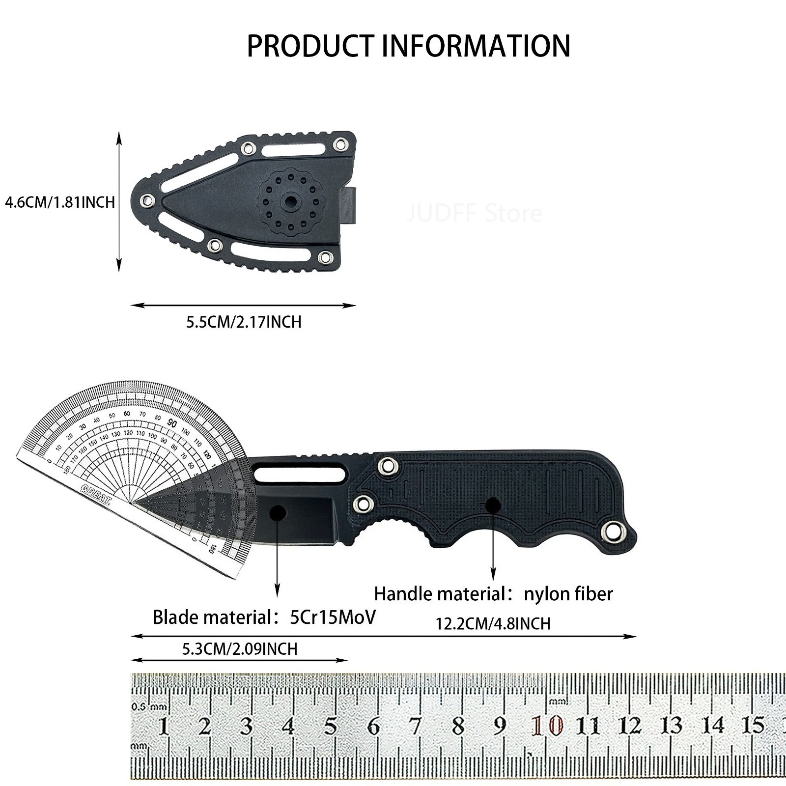 Daily EDC Carry Fixed Blade Cu - Edc Pocket Carry Fixed Blade recension och pris