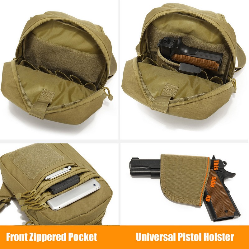 EDC 1000D Tactical Chest Bag P - Edc Carry Gun recension och pris