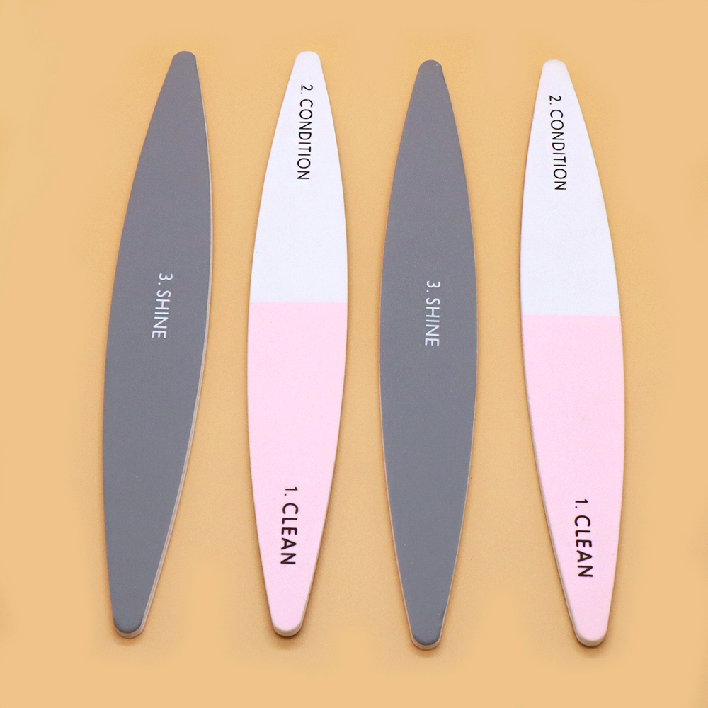 30Pcs Three Sided Nail Buffer  - Nail File Titanium recension och pris