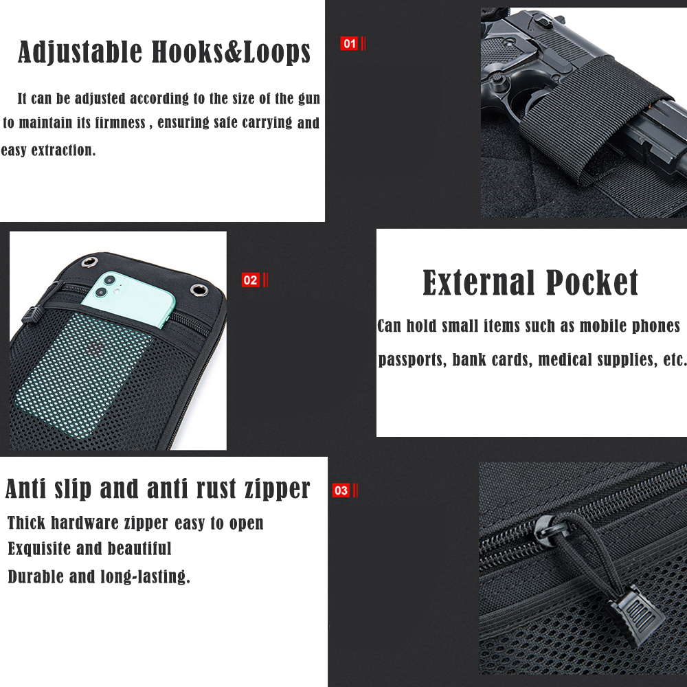 EDC Waist Pack with Hidden Hol - Edc Concealed Carry Fanny Pack recension och pris