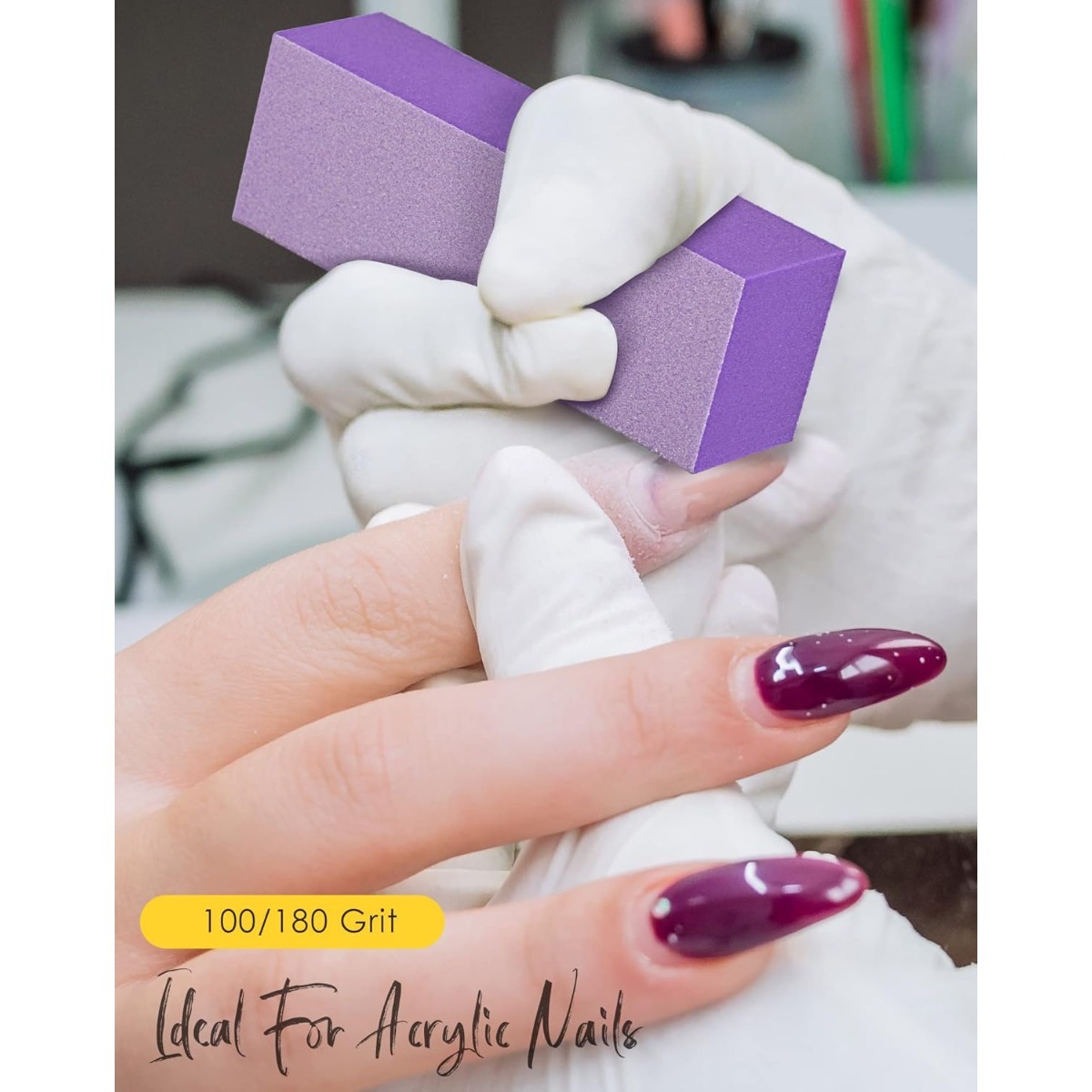 Maryton Nail Buffer Block, Med - Nail File Titanium recension och pris