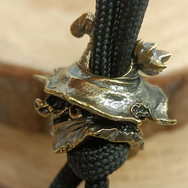 Traveler Head Brass Knife Bead - Edc Carry Knife recension och pris