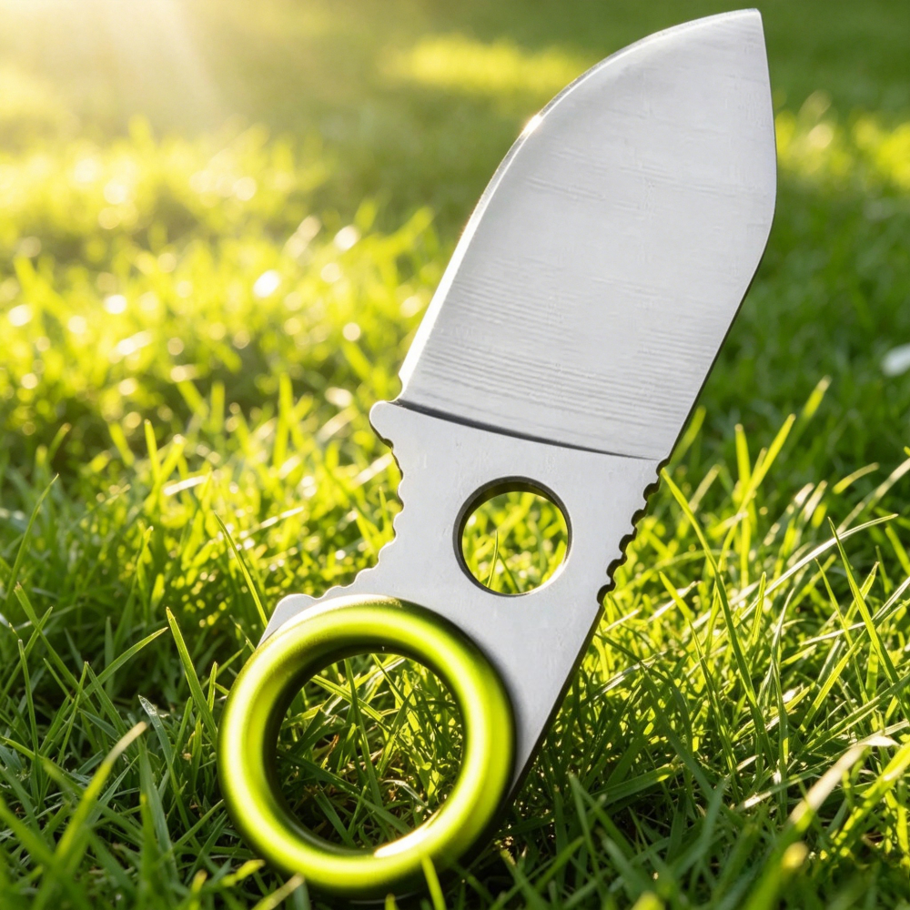 Mini EDC Ring Fixed Blade Knif - Edc Pocket Carry Fixed Blade recension och pris