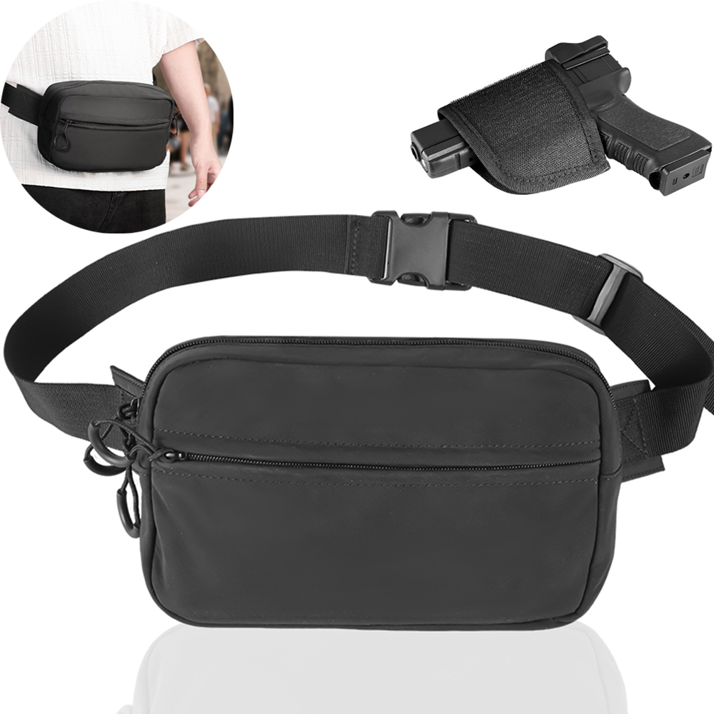 Tactical Fanny Pack with Holst - Edc Carry Gun recension och pris