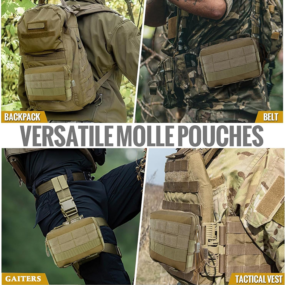 MOLLE Tactical EDC Waist Pouch - Edc Carry Accessories recension och pris