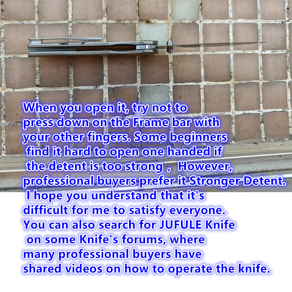 JUFULE New DUK Dragon Scale Co - Pocket Knife Ceramic recension och pris